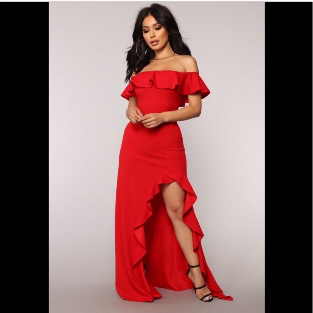 Beautiful red dress